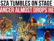 SZA Almost Falls On Stage During National Tour Opening Night | WATCH